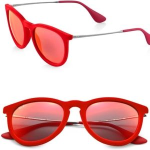 Ray-Ban Erica Aviator Red Velvet, Polarized